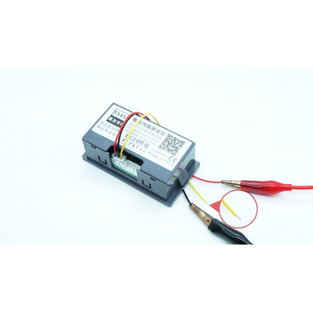 Battery Internal Resistance Tester Four Wire - Testador de tensão e resistência interna